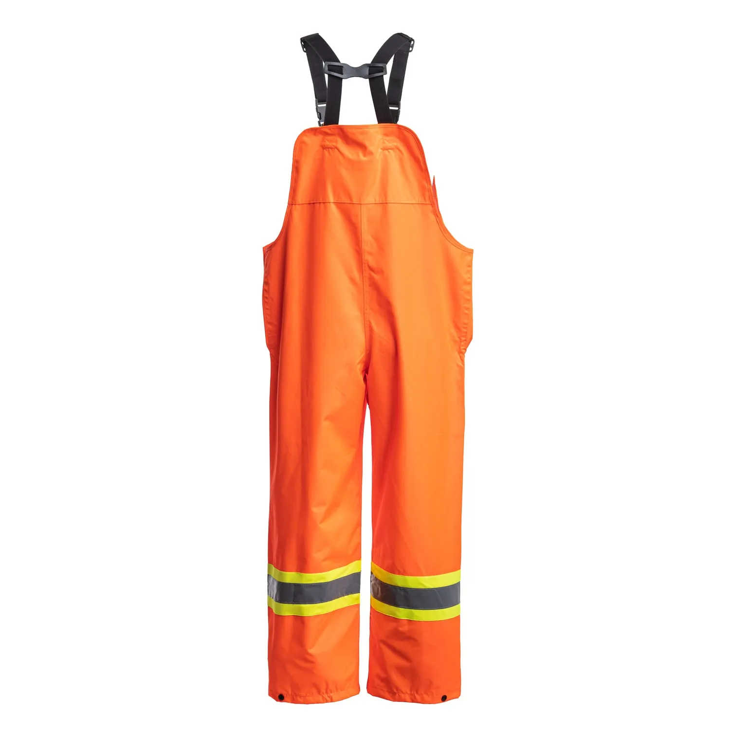 Hi-Vis Traffic Rain Bib Overalls - R983O - Limited Stock