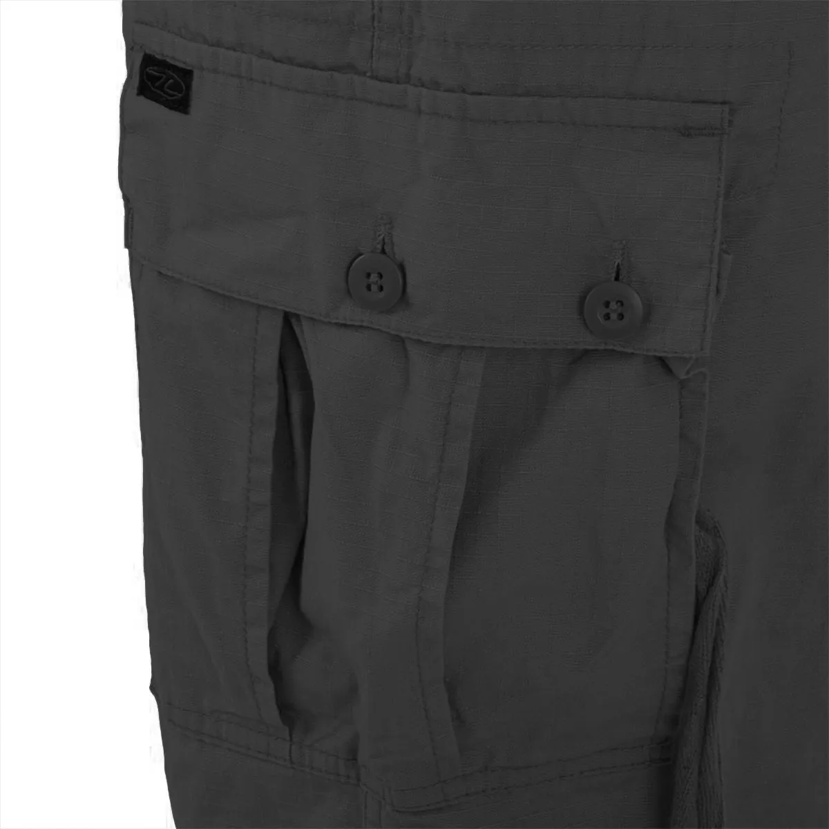 Highlander M65 Ripstop Combat Trousers Black