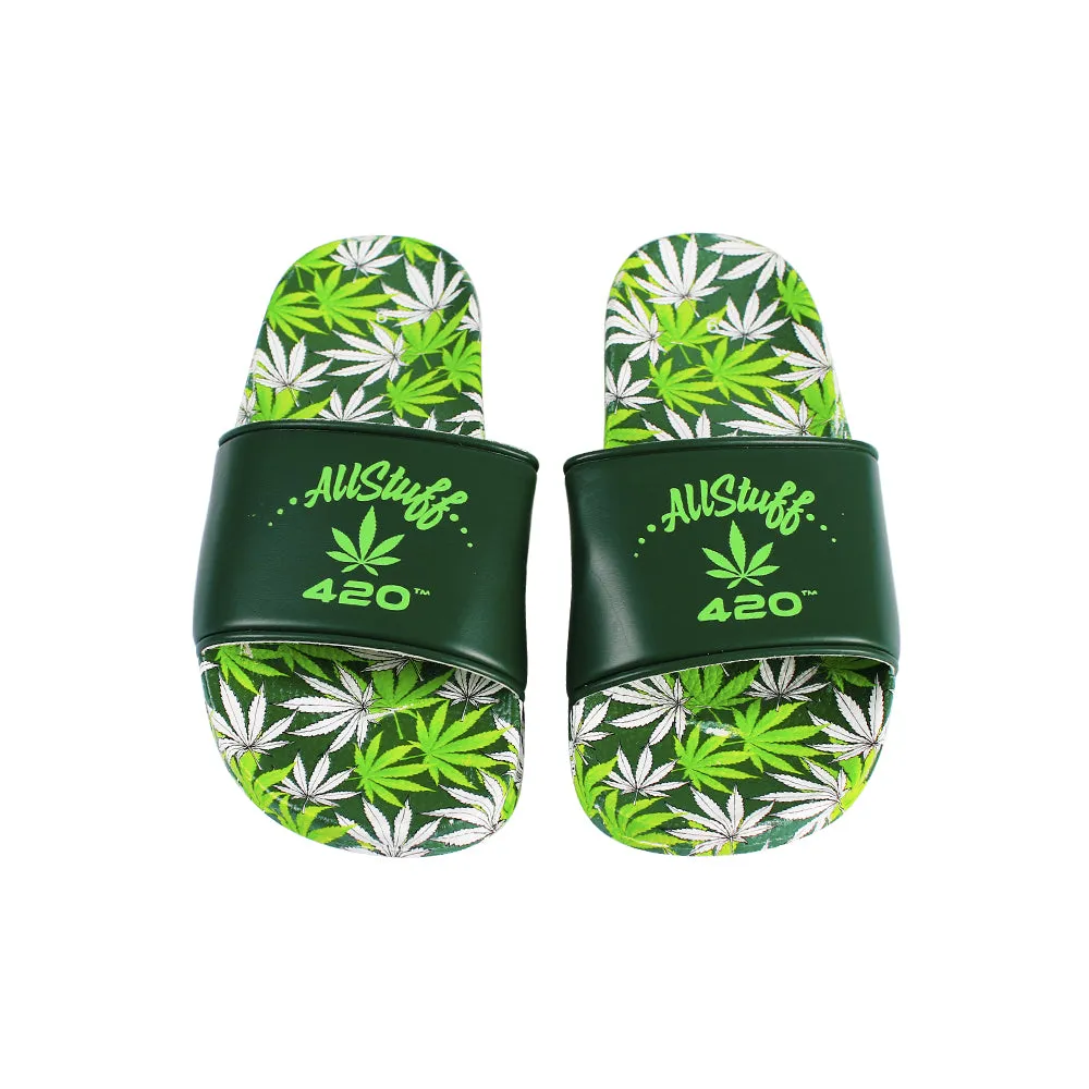 Himpy Slides - Womens Green Bubba Sandal - 1 Pair Per Pack