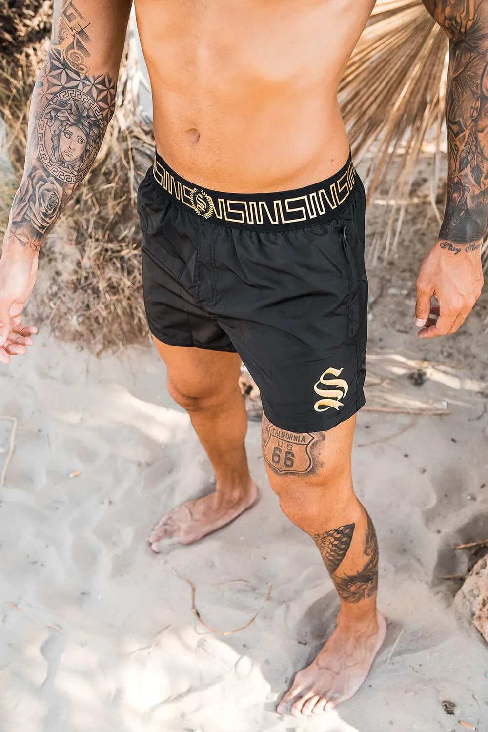 Icon Swim Shorts - Black