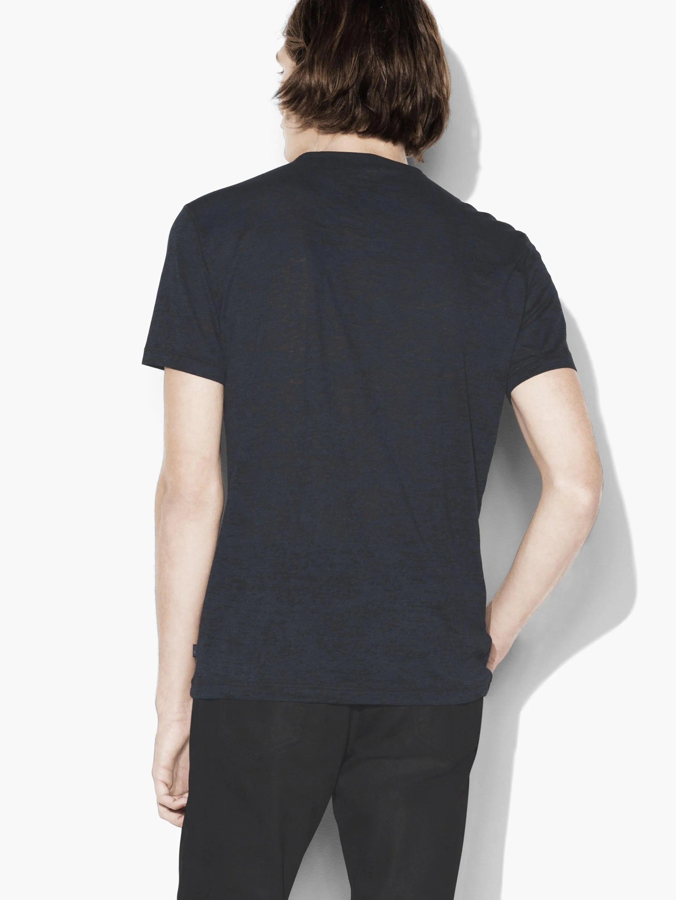 John Varvatos The Short Sleeve Burnout Tee