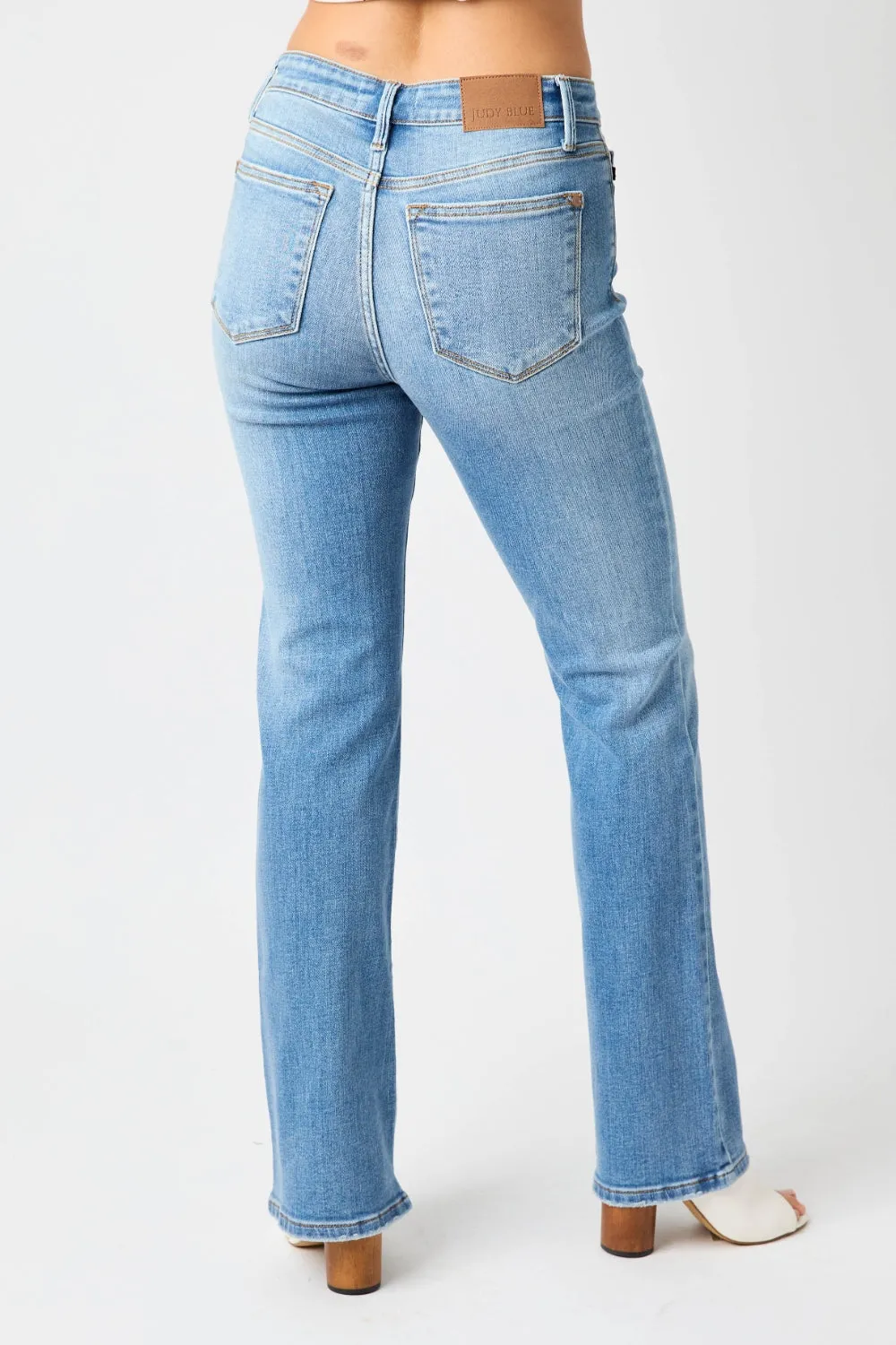 Just BE. Judy Blue Mia High Waist Straight Jeans