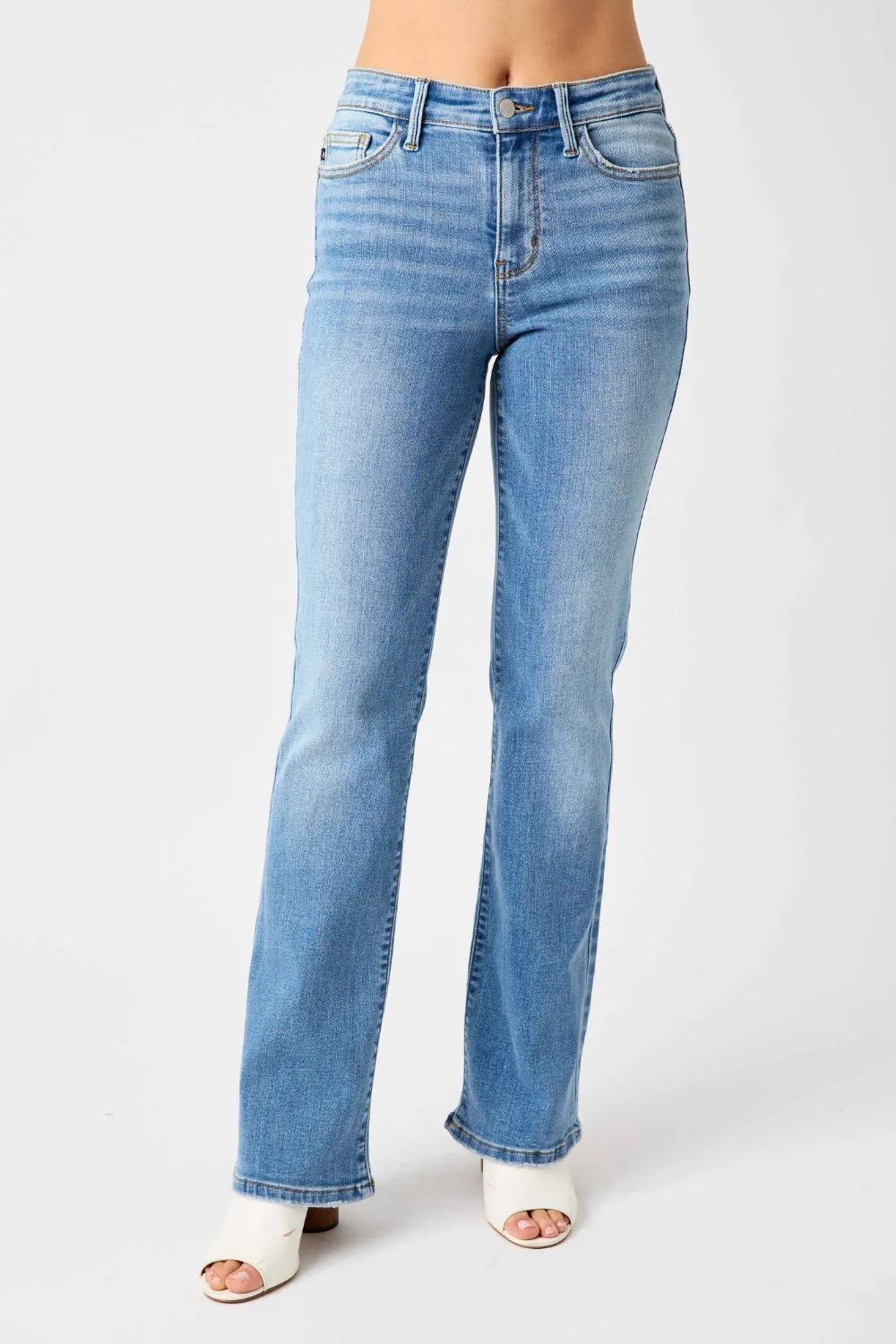 Just BE. Judy Blue Mia High Waist Straight Jeans