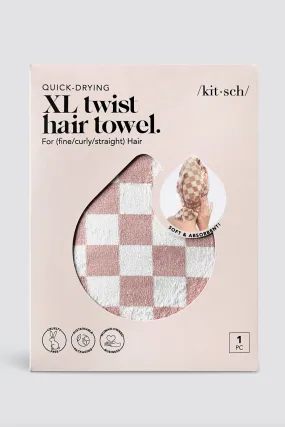 KITSCH XL Quick Dry Hair Towel Wrap