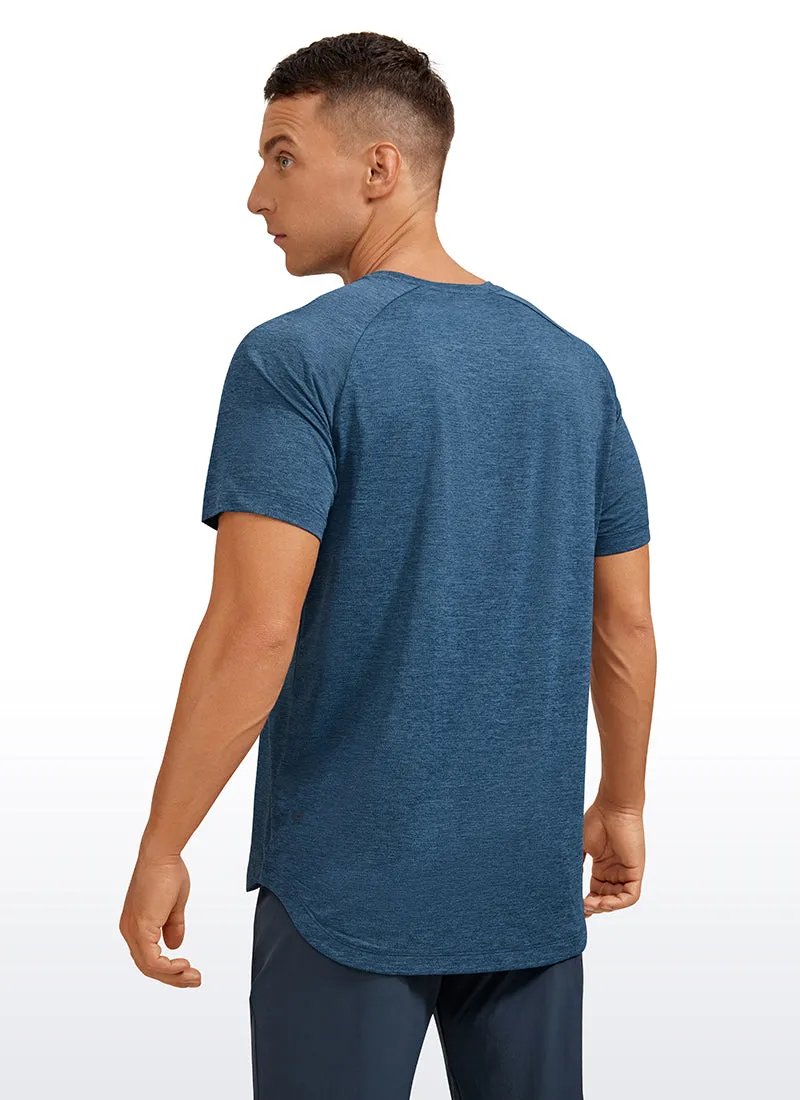 Lightweight Quick Dry Short sleeves Round Neck