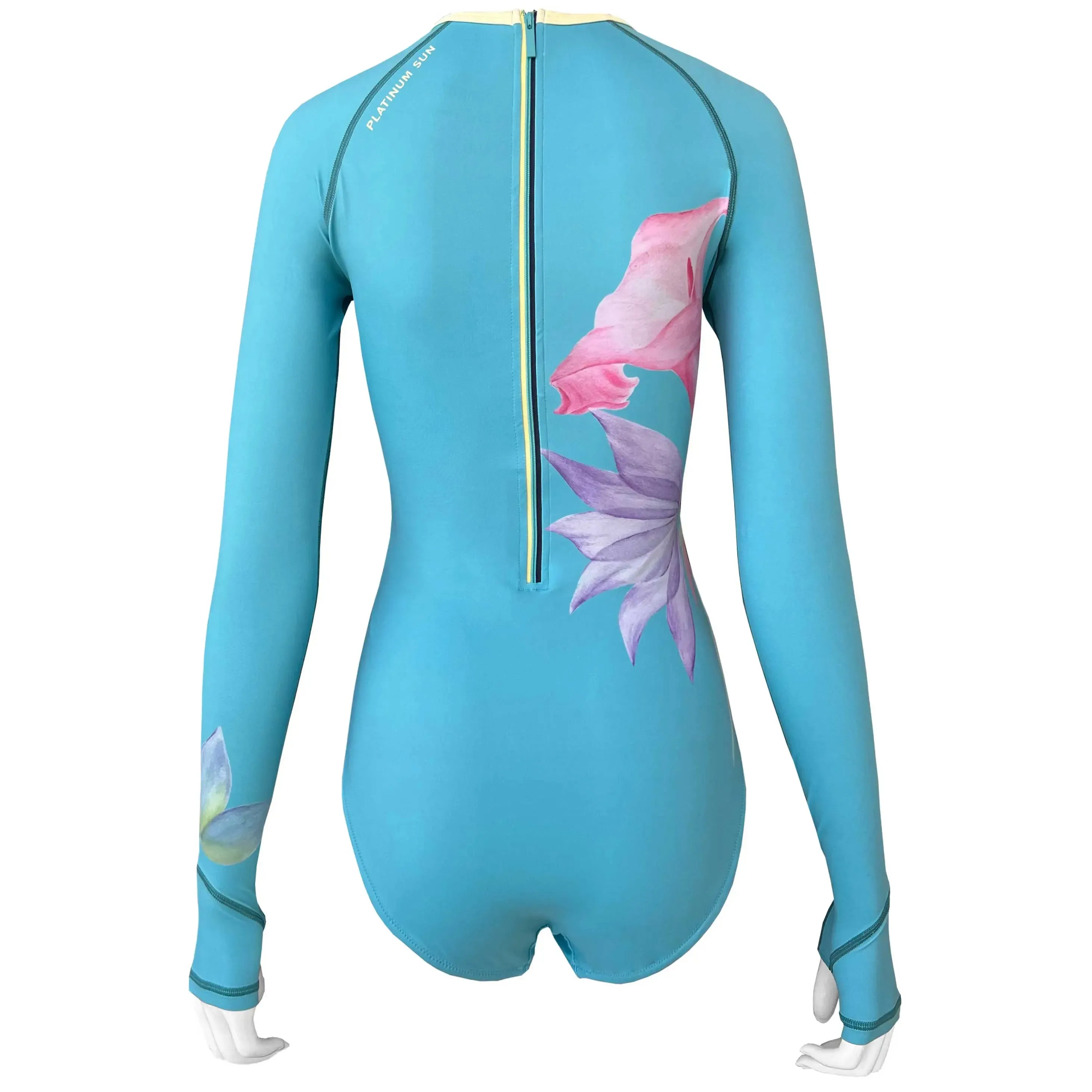 Long Sleeve Swimsuit for Women UPF 50  | Art - Lotus