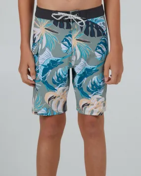 Lowtide Boys Dusty Sage Boardshort