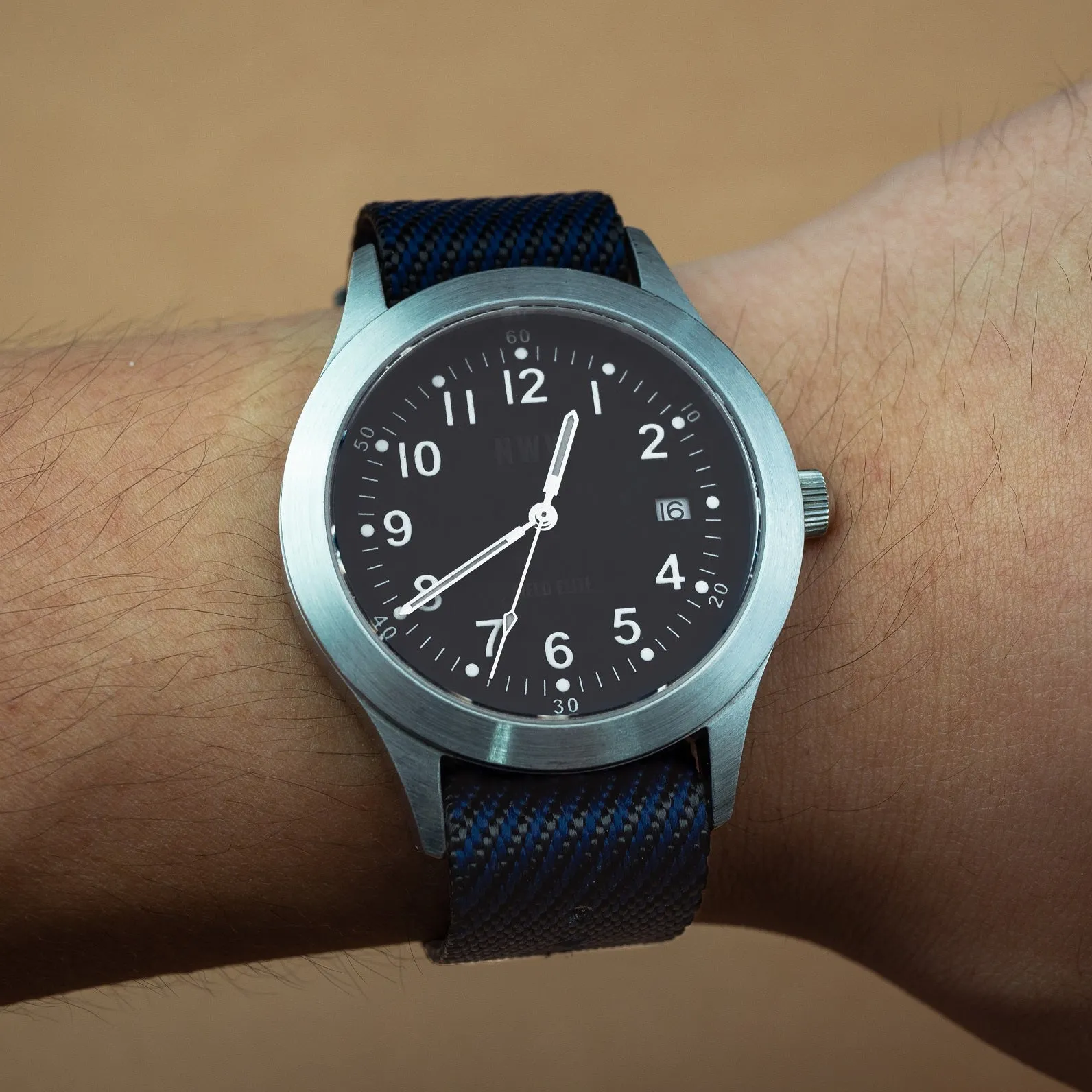 Lux Single Pass Strap in Navy