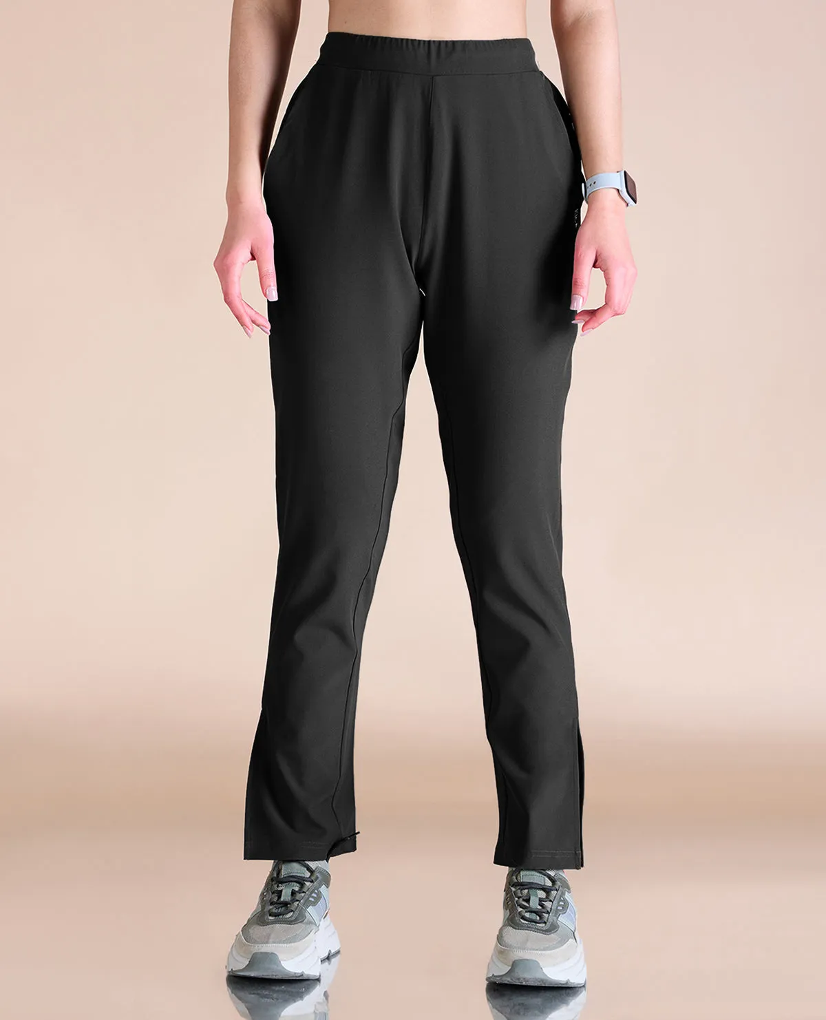 Max Dry Travel Pants With Pockets Black