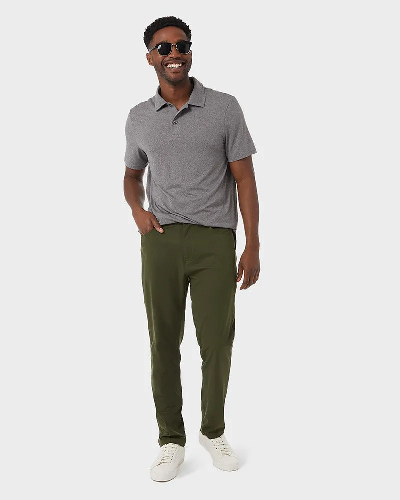 MEN'S 5-POCKET STRETCH WOVEN PANT