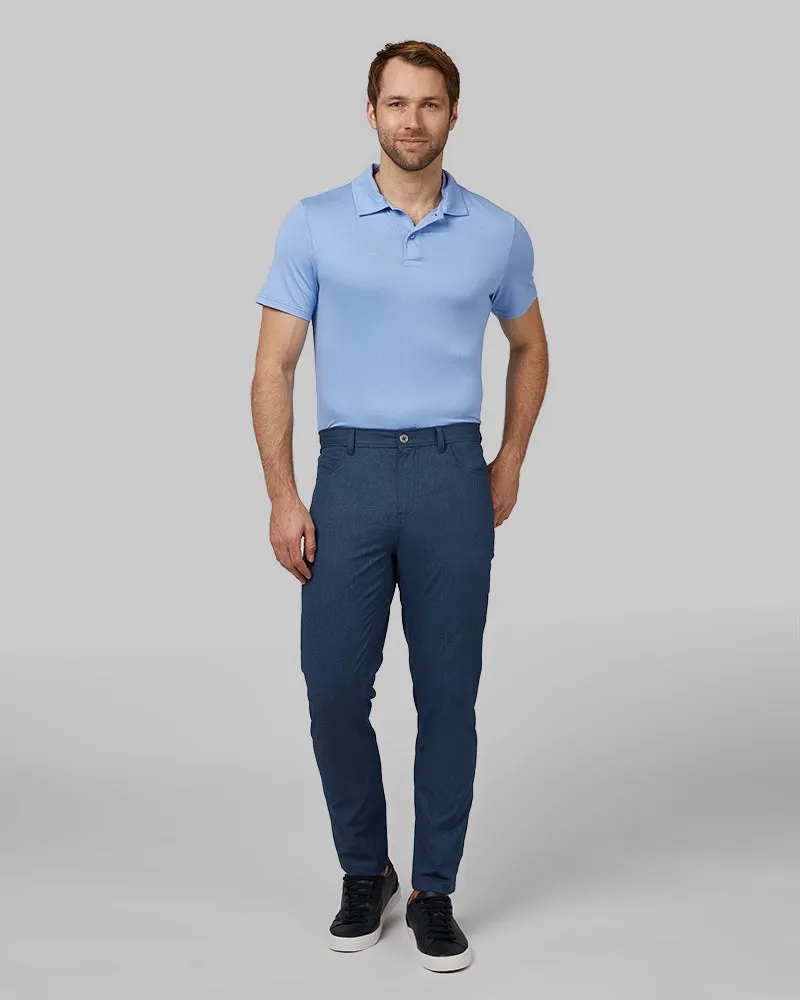 MEN'S 5-POCKET STRETCH WOVEN PANT