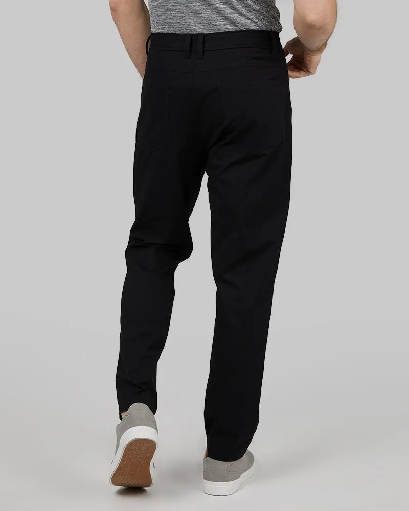 MEN'S 5-POCKET STRETCH WOVEN PANT