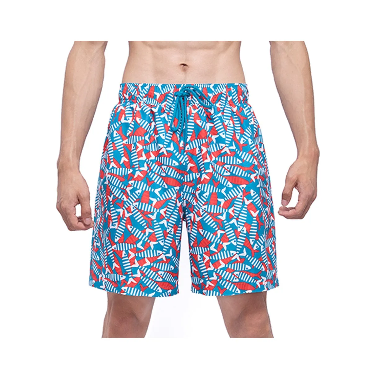 Men's Quick Dry Mesh Lined Swim Trunks