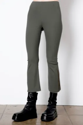 Mitra Tech Stretch Cropped Side Zip Legging by Elaine Kim