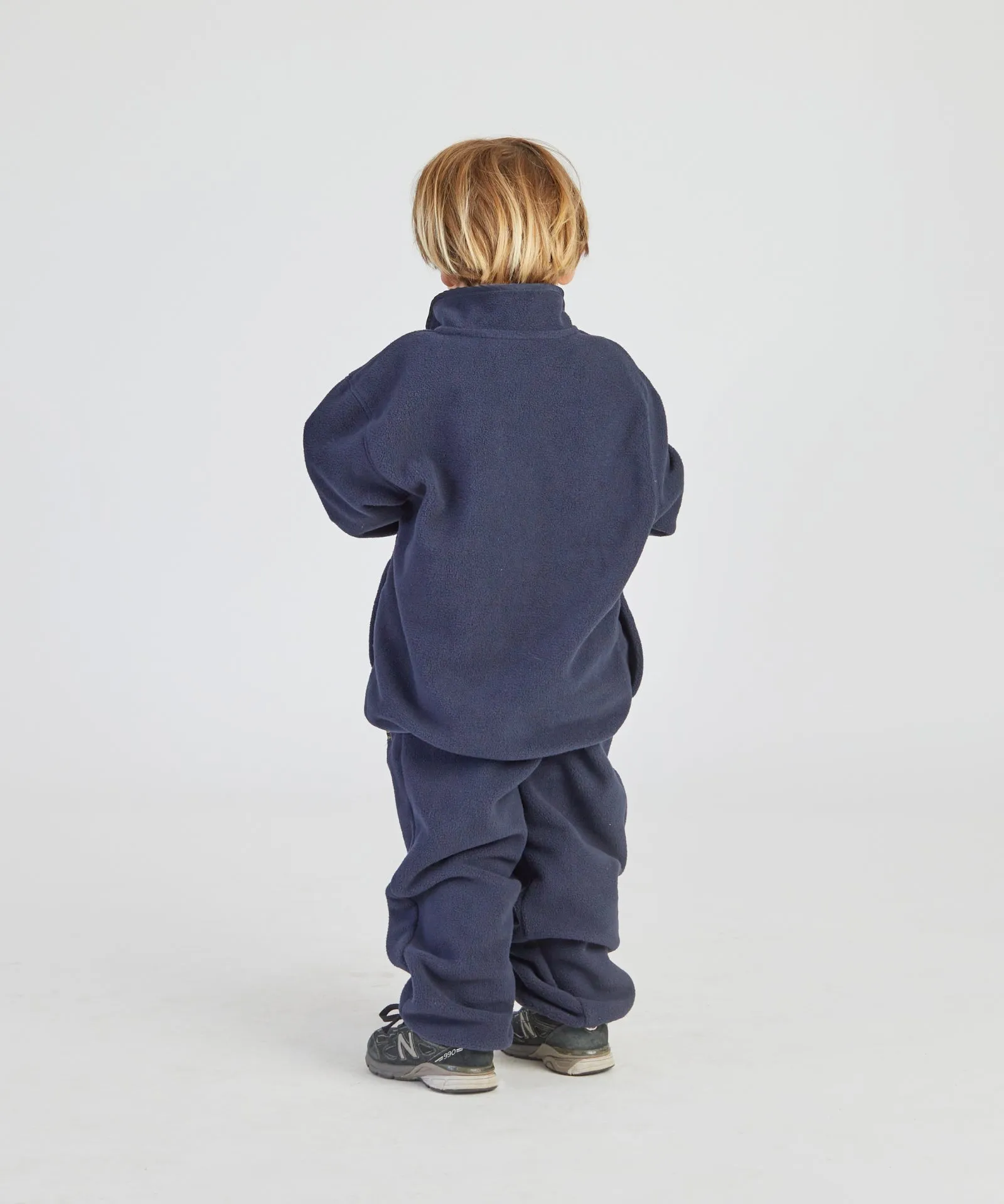 Monty Fleece Pants - Deep Blue