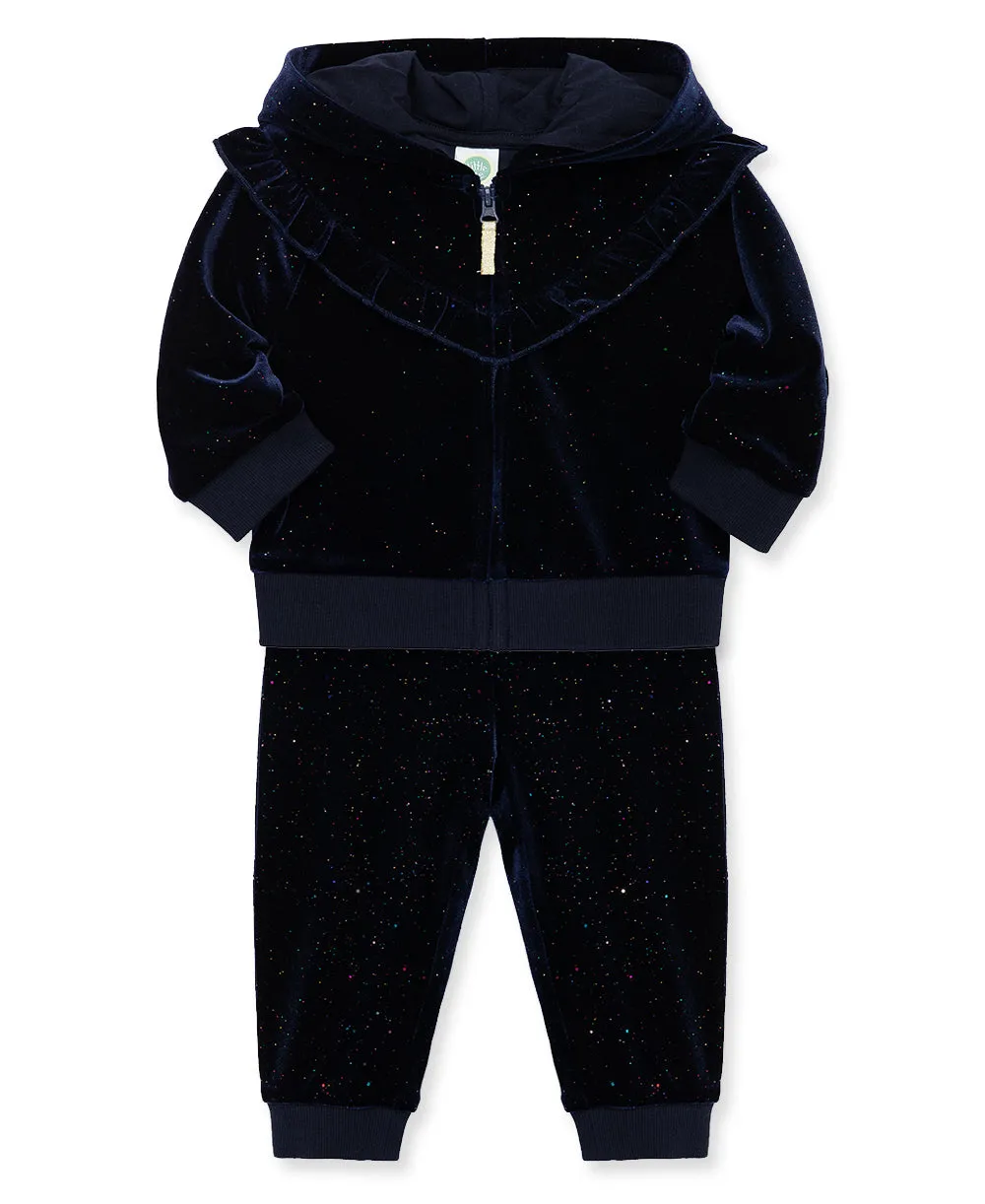 Night Sparkle 2Pc Hoodie Set