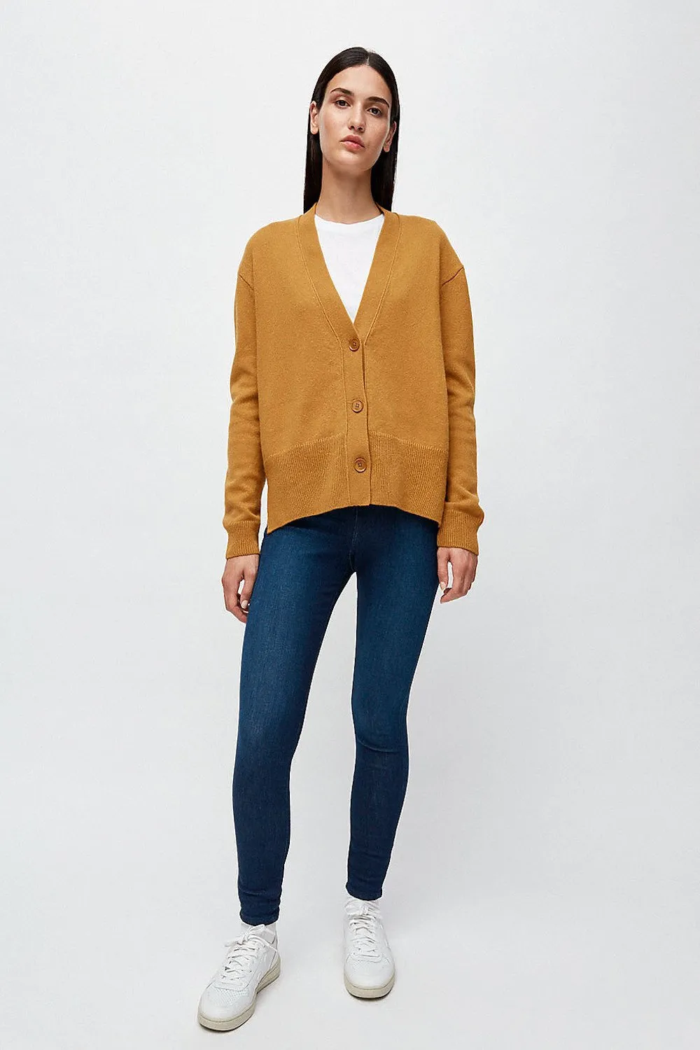 olenkaa cardigan caramel butter