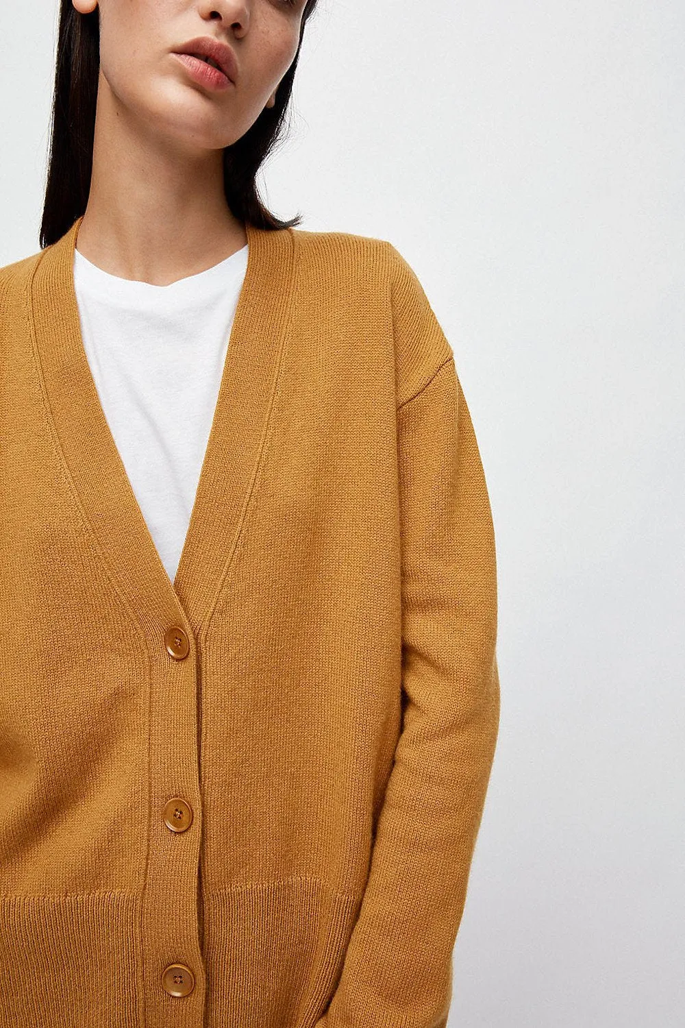 olenkaa cardigan caramel butter