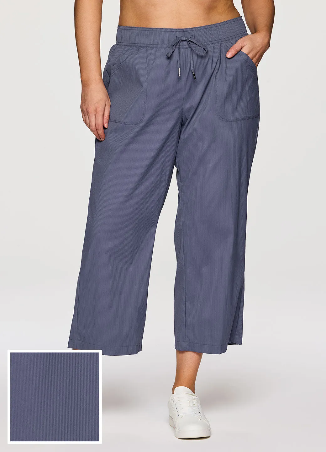 Plus Birdie Textured Ankle Pant