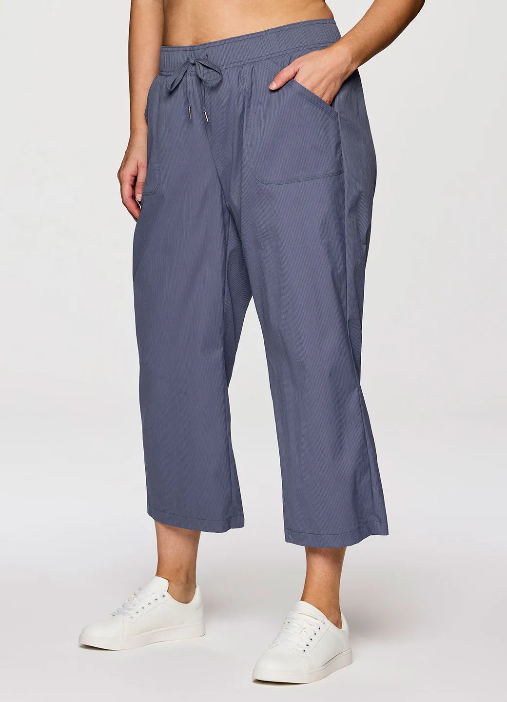 Plus Birdie Textured Ankle Pant