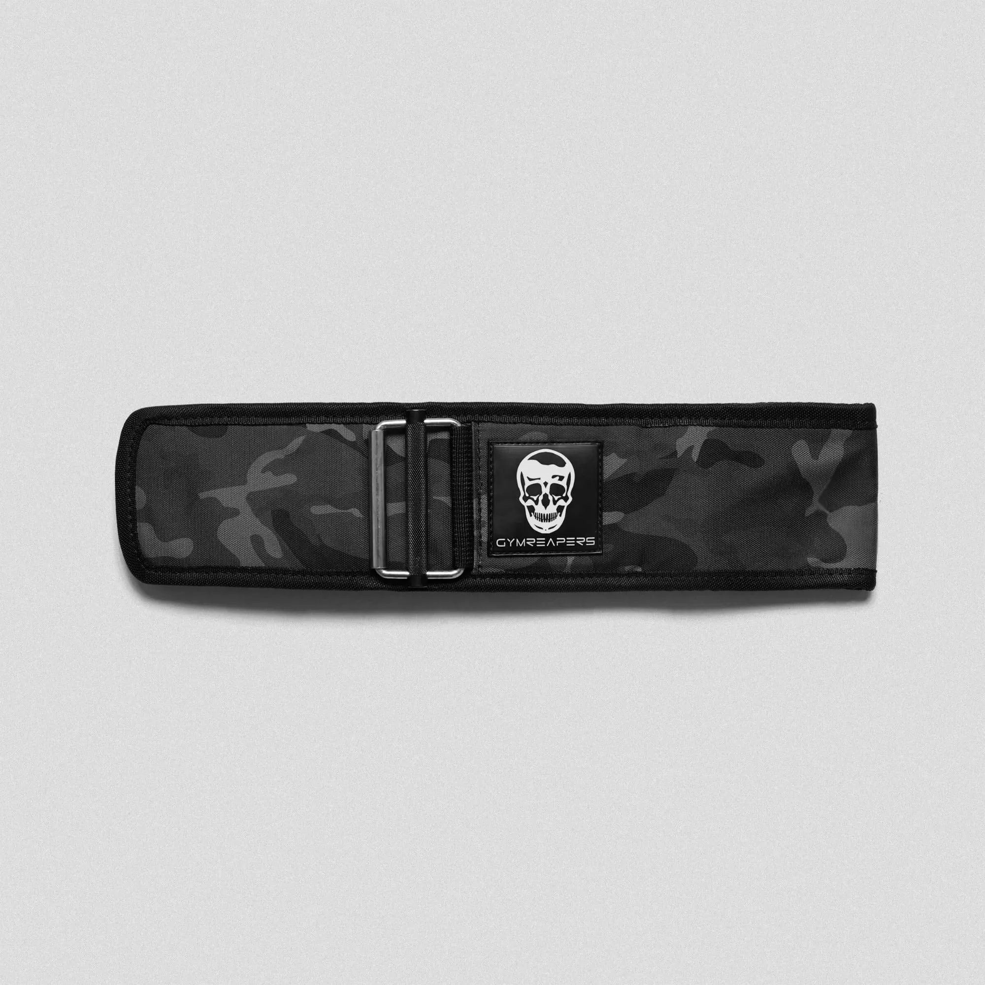 Quick Locking Weightlifting Belt | Premium Back Support - Midnight Camo