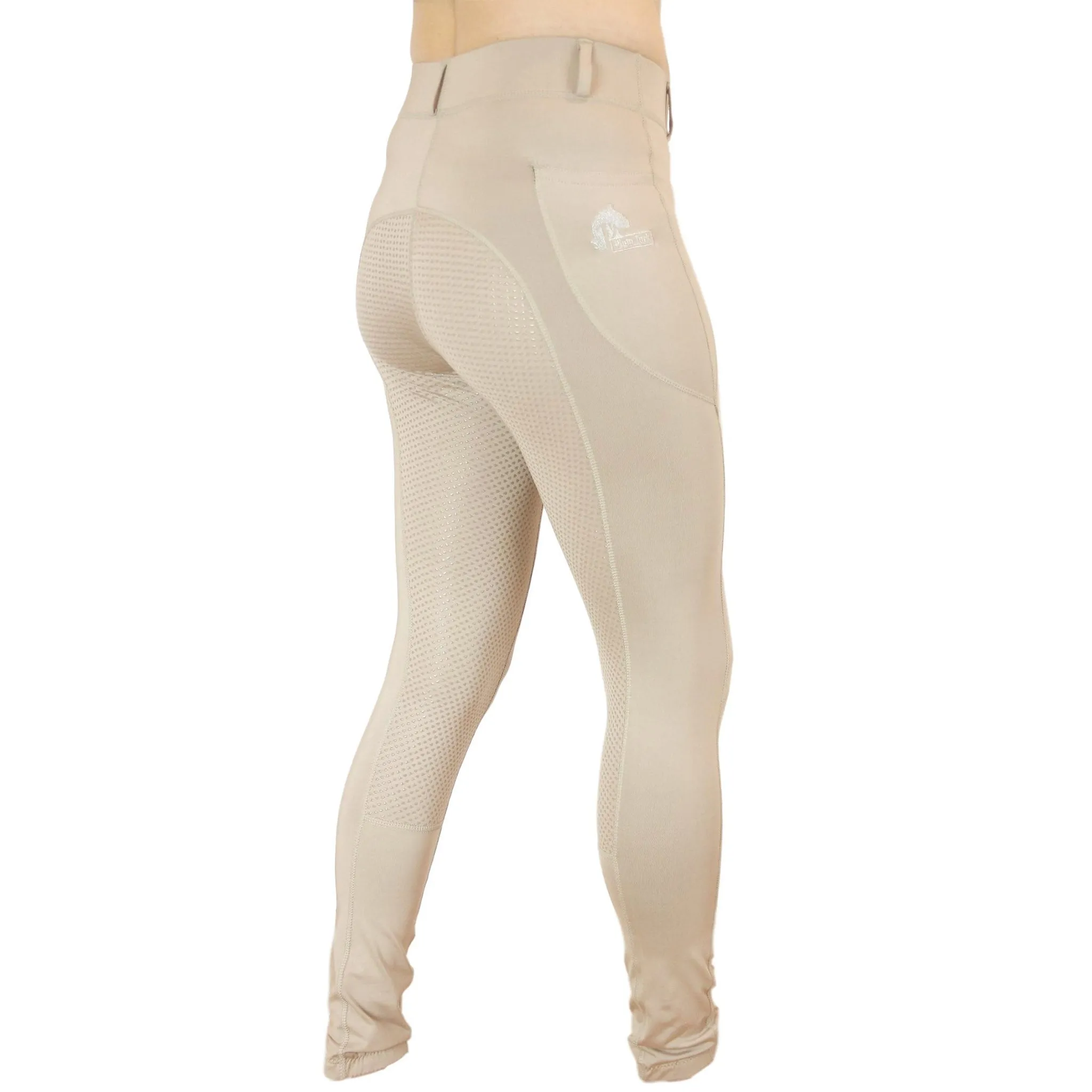 Riding Tights in Beige. Sizes 6 to 28