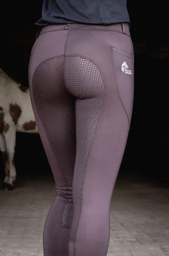 Riding tights in Java Brown. In sizes 6 to 28