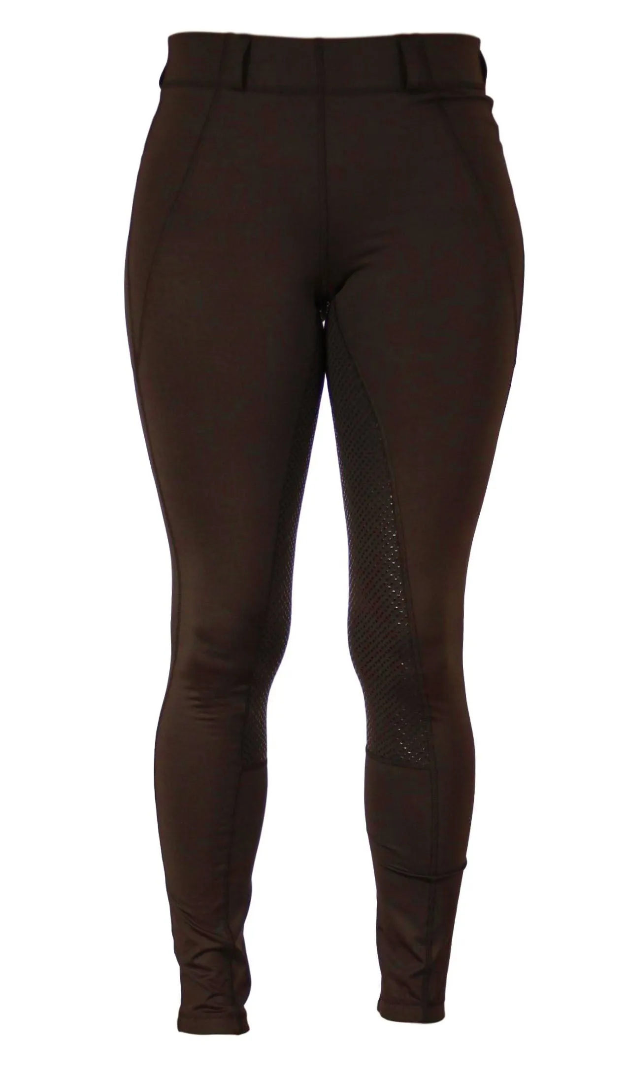 Riding tights in Java Brown. In sizes 6 to 28