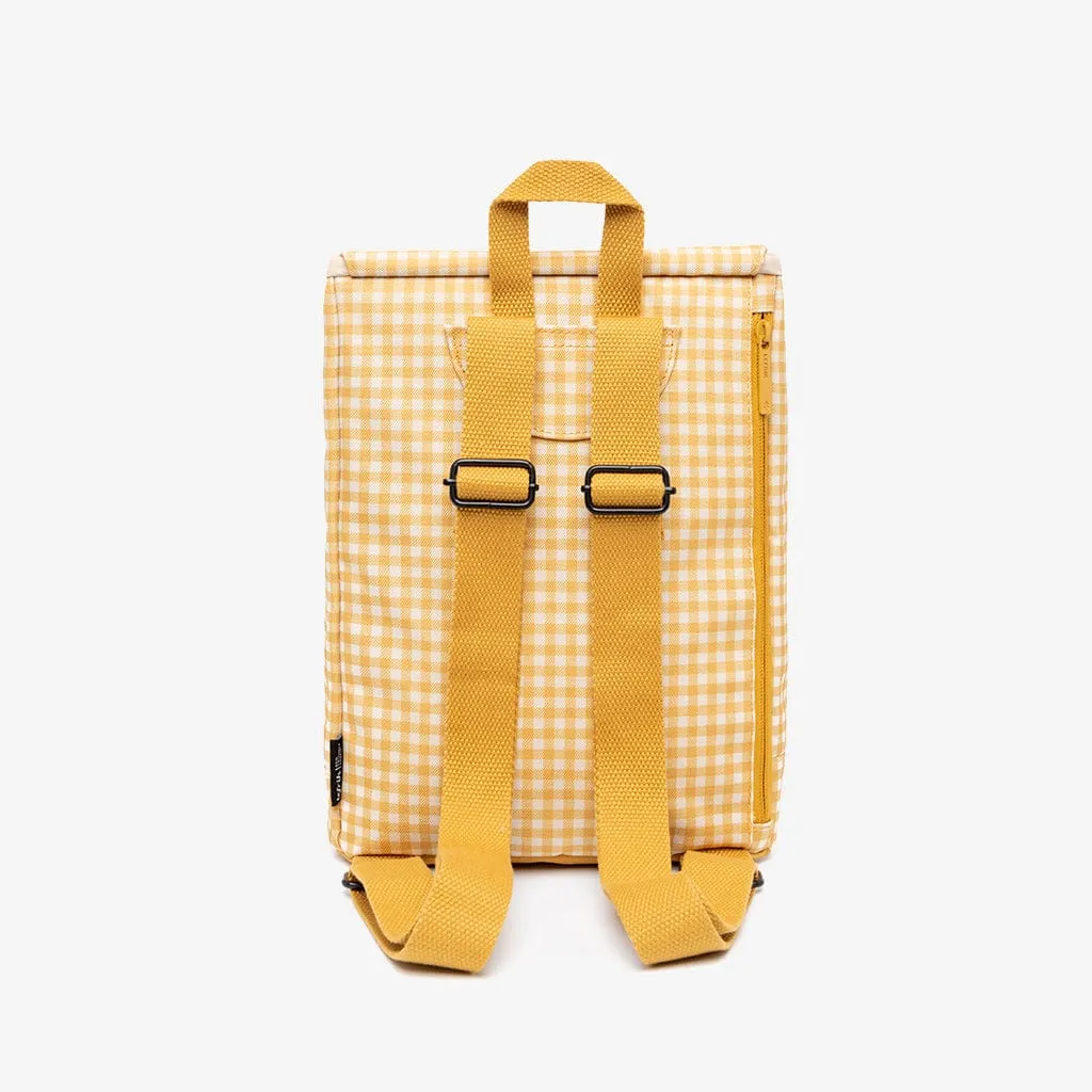 Scout Mini Backpack Vichy Mustard