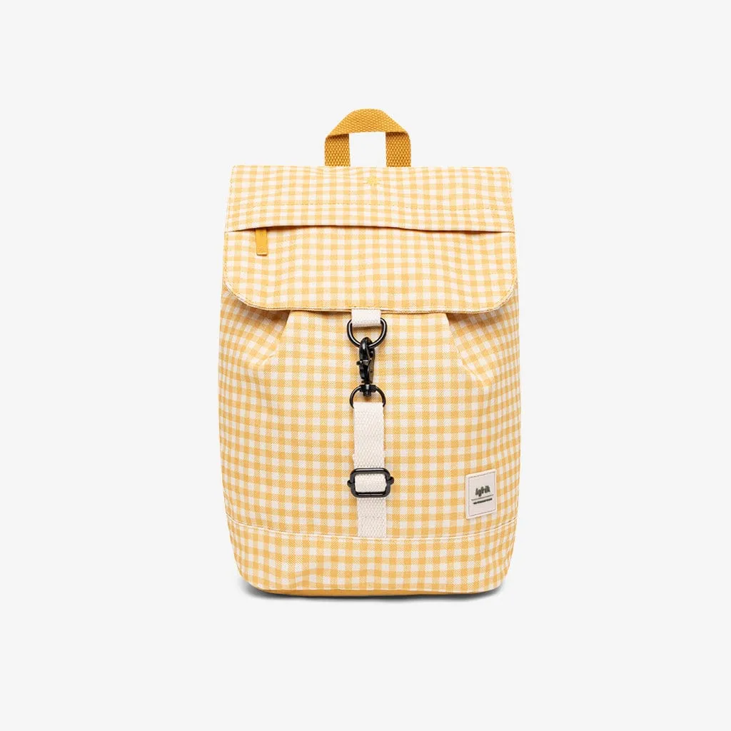 Scout Mini Backpack Vichy Mustard