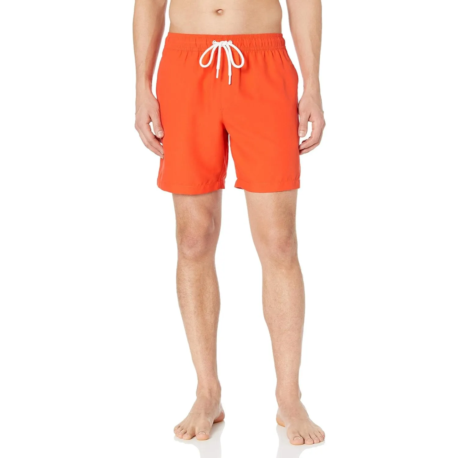 Striped Quick Dry Swim Trunks With Mesh Liner