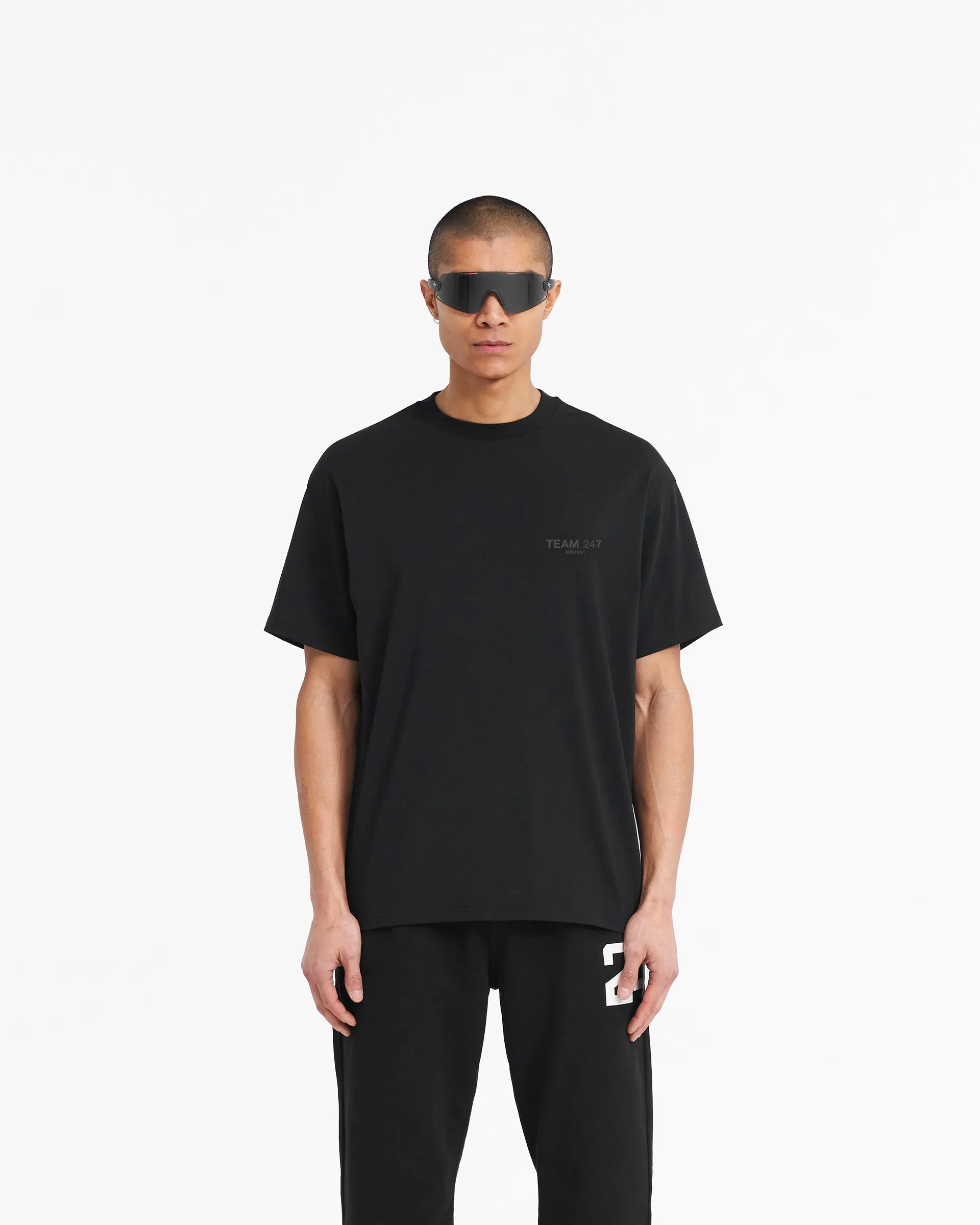 Team 247 Oversized T-Shirt - Matte Black