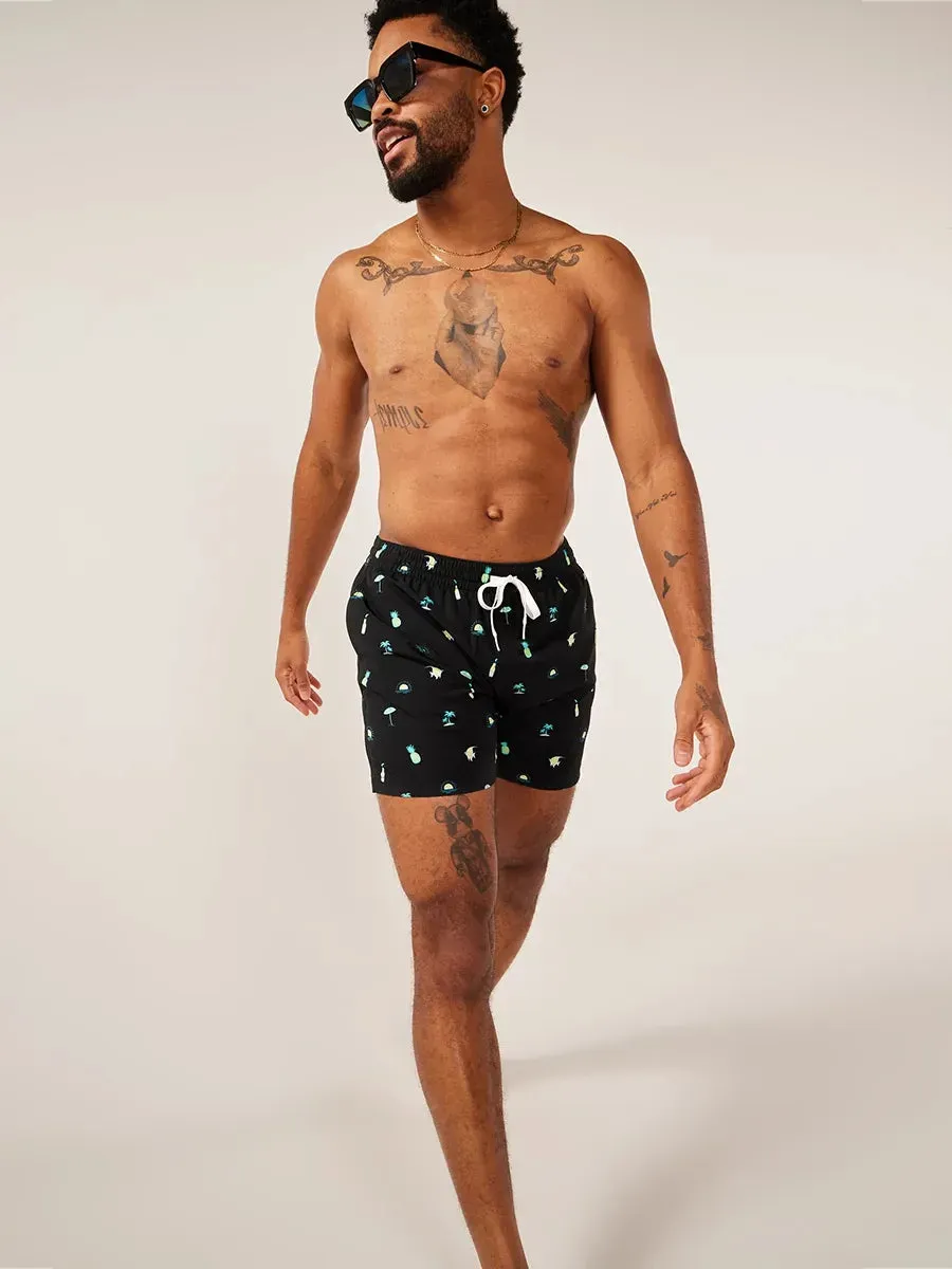 The Beach Essentials 5" (Classic Lined Swim Trunk)