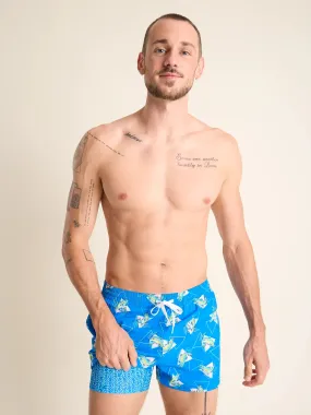 The Flying Fishes 4" (Classic Lined Swim Trunk)