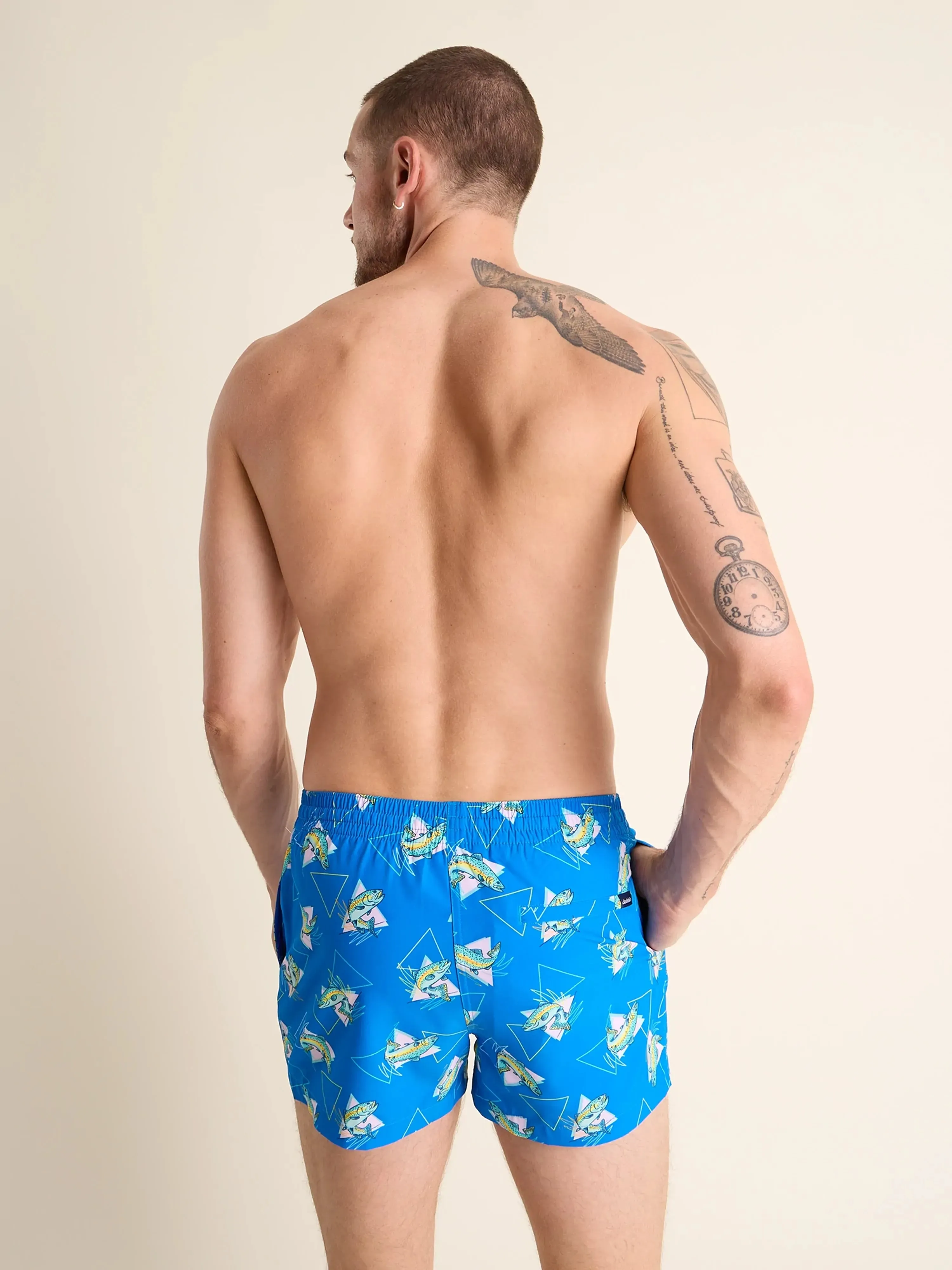 The Flying Fishes 4" (Classic Swim Trunk)