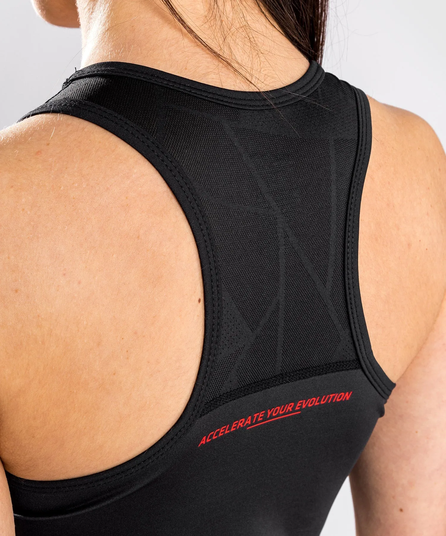 UFC Venum Performance Institute Dry Tech Tank Top - For Women - Black/Red