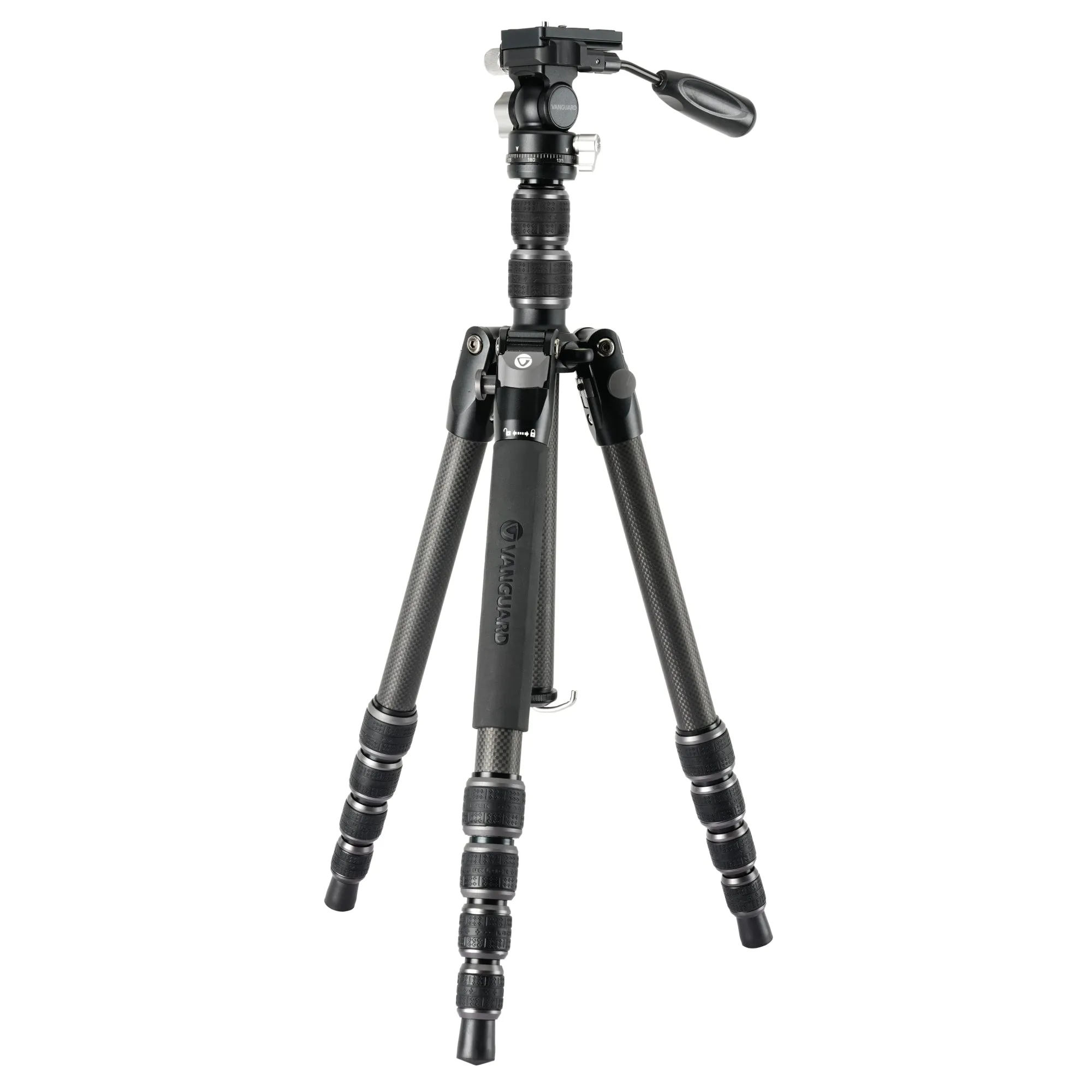 VEO 3T 265HCP Carbon Camera and Video Travel Tripod w/ Extended Height