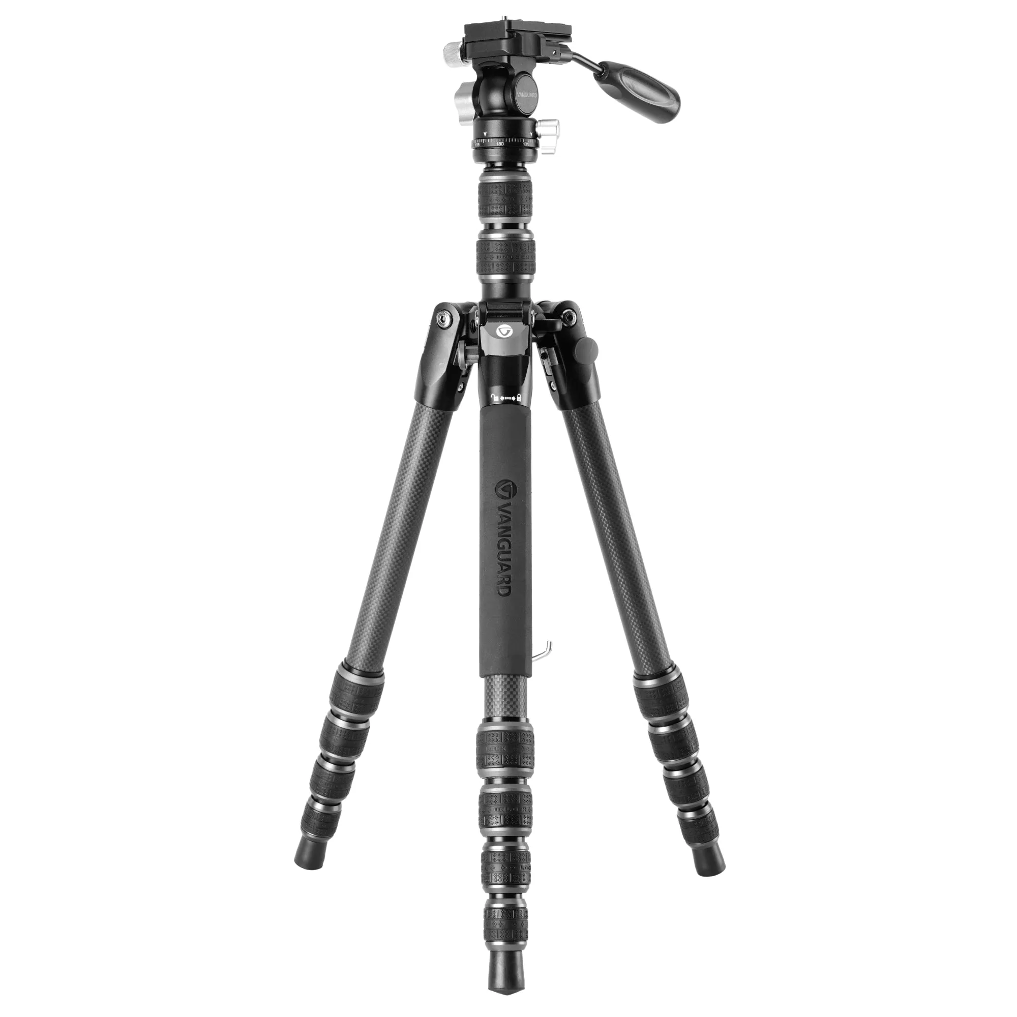 VEO 3T 265HCP Carbon Camera and Video Travel Tripod w/ Extended Height