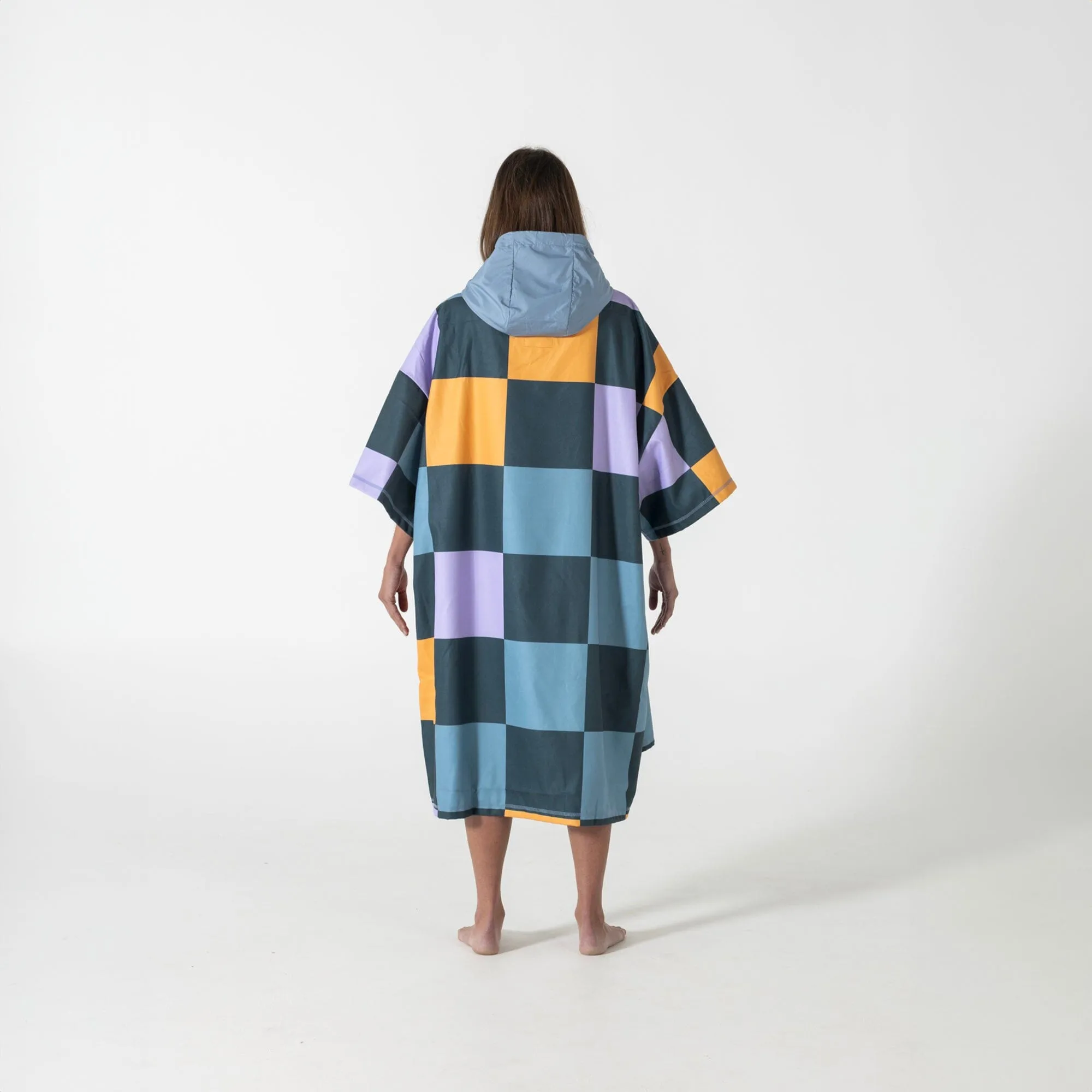 VOITED Micro Fleece Poncho - Cheeckers