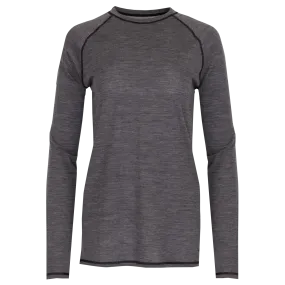 Women's Clima-Wool Merino Crew - Grey Heather