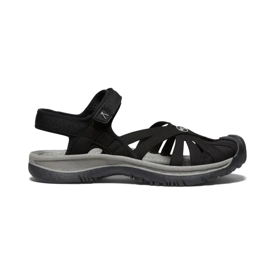 Women's Rose Sandal - Black | Neutral Gray