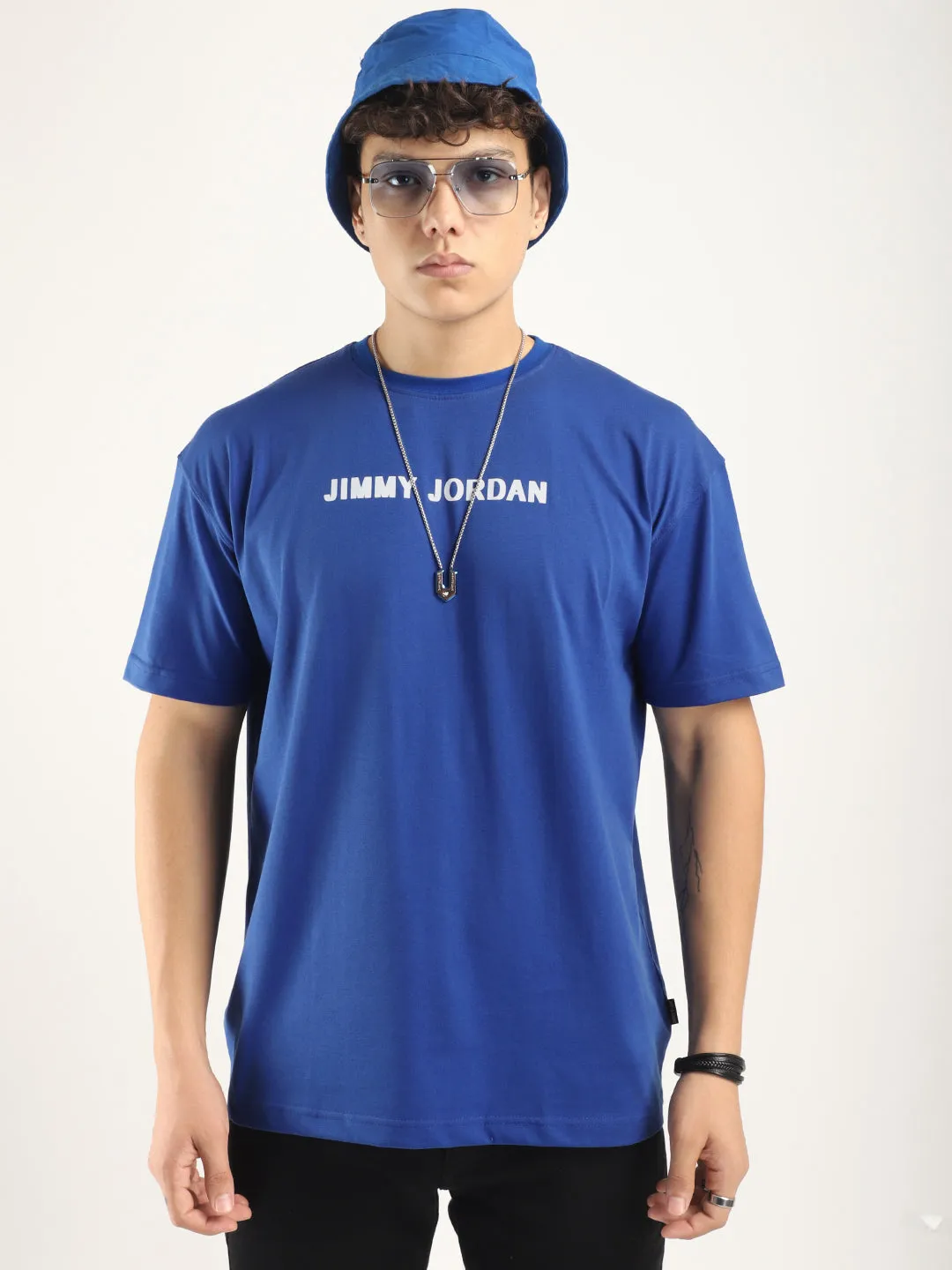 Wonder Oversized Royal Blue T-Shirt