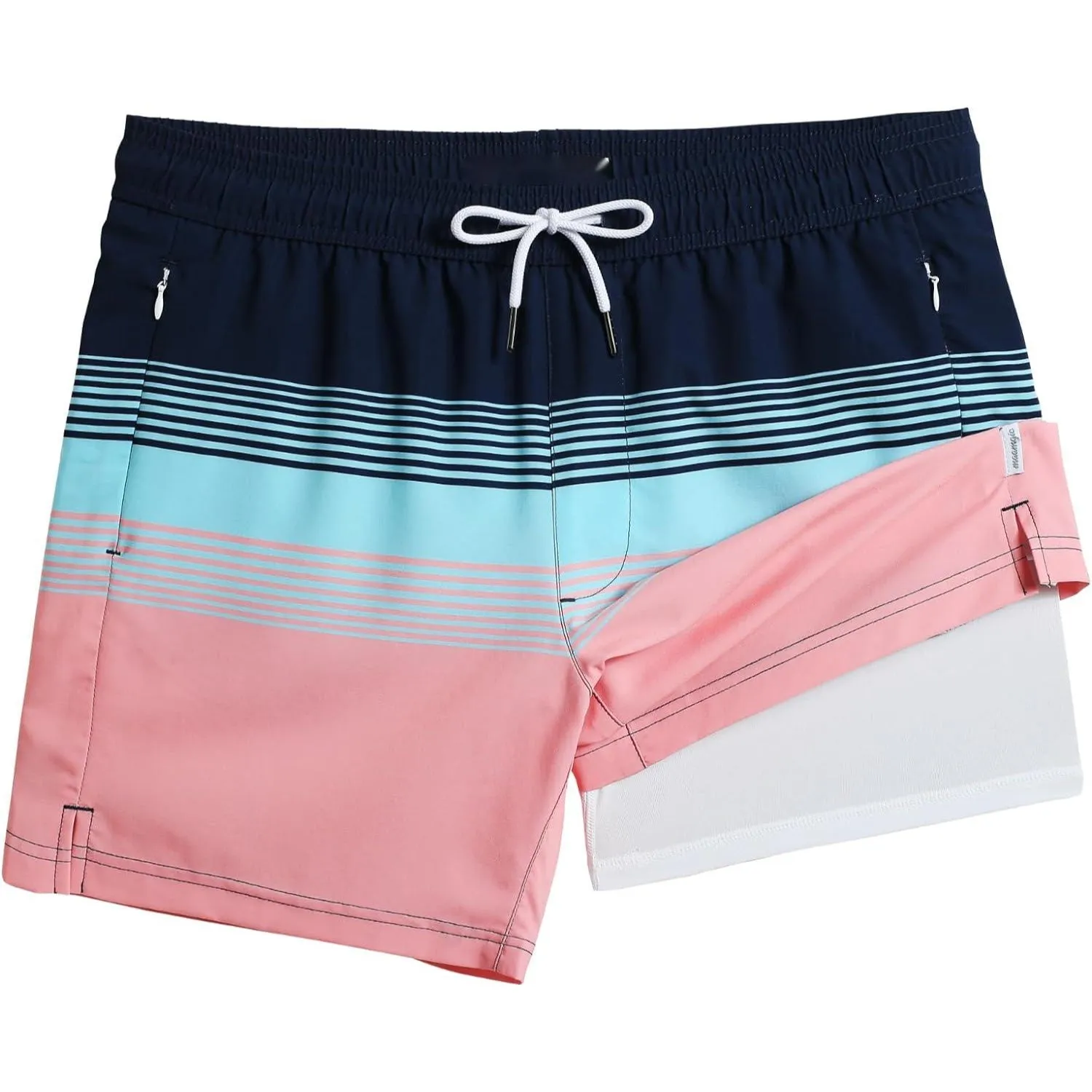 Zipper Pockets Quick Dry Shorts