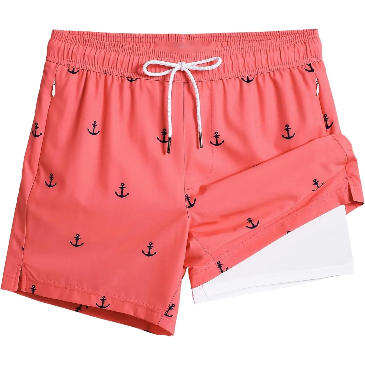 Zipper Pockets Quick Dry Shorts